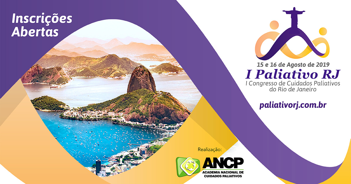 I Congresso de Cuidados Paliativos do Rio de Janeiro está com inscrições abertas!