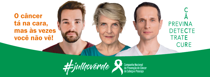 Academia Nacional de Cuidados Paliativos apoia a campanha Julho Verde sobre os tumores de cabeça e pescoço