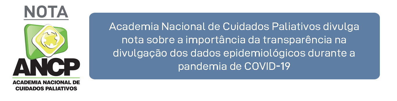 ANCP divulga nota sobre a importância dos dados epidemiológicos durante a pandemia