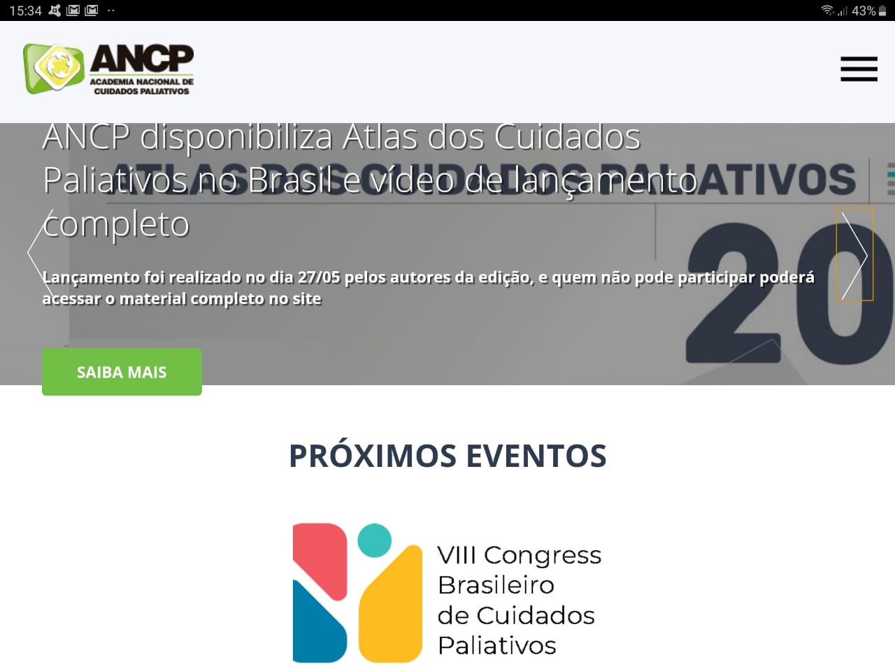 ANCP convida associados visitar novo site e atualizar cadastro