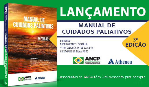 ANCP lança 3ª edição do seu Manual de Cuidados Paliativos