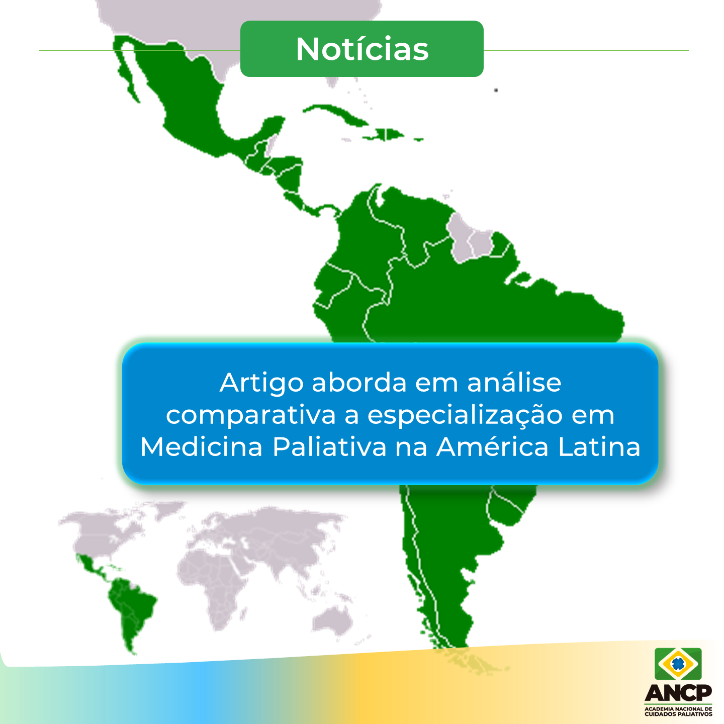 Artigo aborda em análise comparativa a especialização em Medicina Paliativa na América Latina