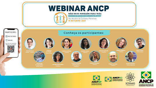 Webinar ANCP celebrou o Dia Mundial dos Cuidados Paliativos abordou a urgência da equidade no acesso aos tratamentos