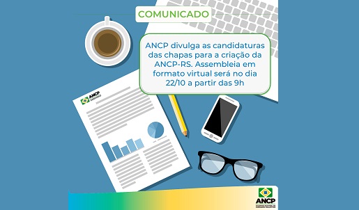 ANCP divulga comunicado de Assembleia de Constituição para criação de Associação Estadual no Rio Grande do Sul