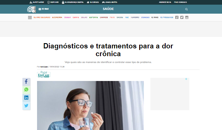 Diagnósticos e tratamentos para a dor crônica