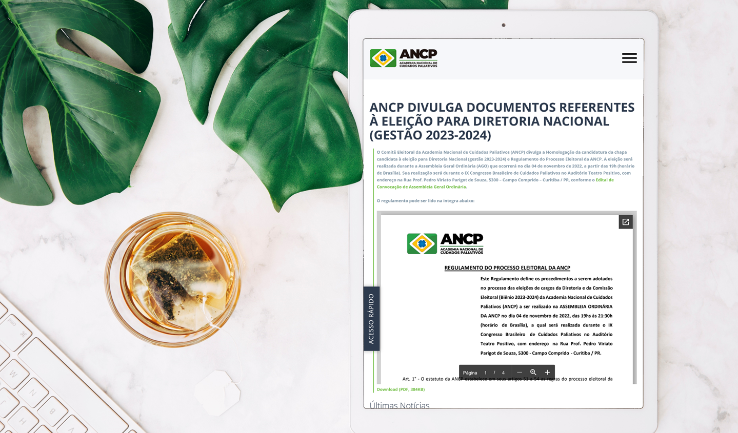 ANCP divulga documentos referentes à eleição para Diretoria Nacional (gestão 2023-2024)