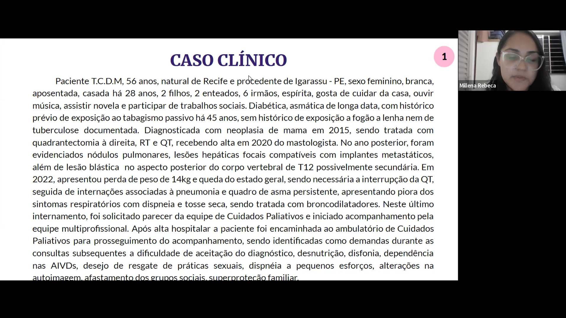 Sexualidade em Cuidados Paliativos foi o tema do 6º Encontro Virtual Científico de Residentes do Brasil em CP