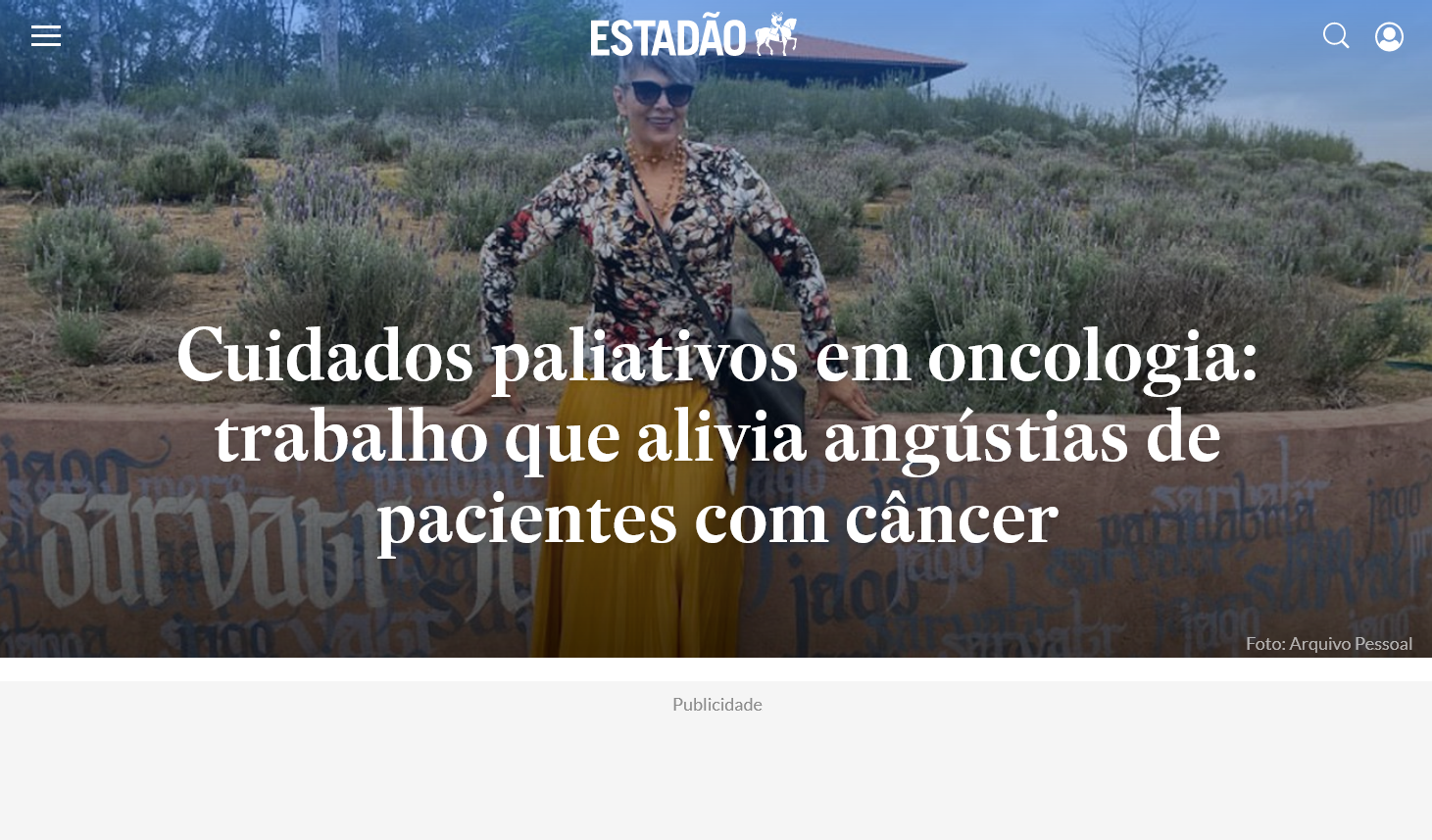 Cuidados paliativos em oncologia: trabalho que alivia angústias de pacientes com câncer