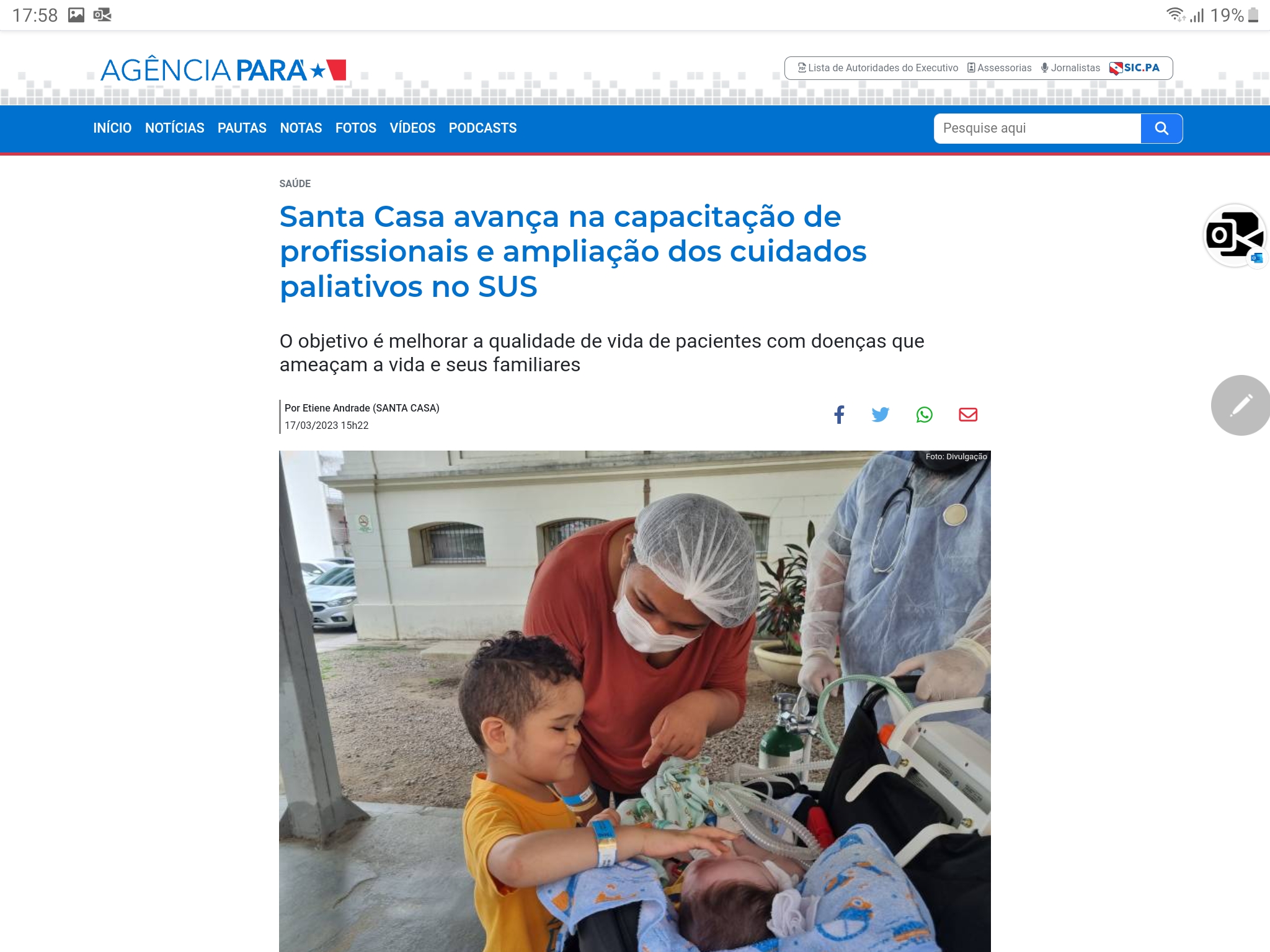 Santa Casa avança na capacitação de profissionais e ampliação dos cuidados paliativos no SUS