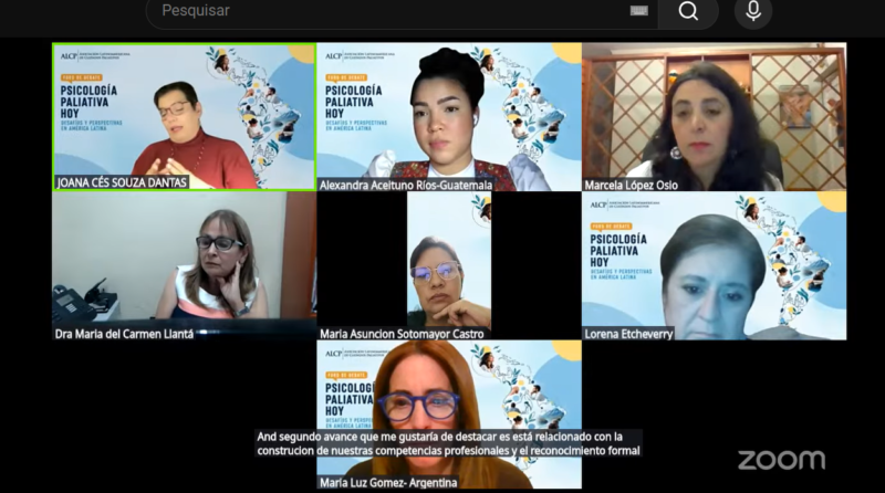 ANCP participa de debate latino-americano sobre Psicologia Paliativa